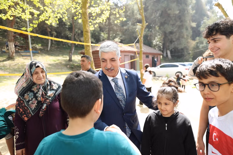Dilovası’nda çocuklar Tavşancıl Yeşil Vadi’de buluştu