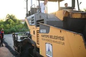 Kartepe’de Ulaşım Altyapısı Güçleniyor: Yeni Asfaltla Modern Yollar