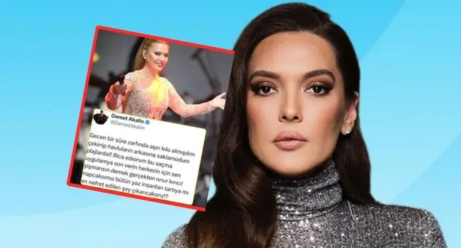 Gölcüklü Demet Akalın gündem oldu! Öyle bir tepki verdi ki…