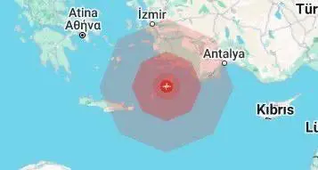 Muğla’da şiddetli deprem!