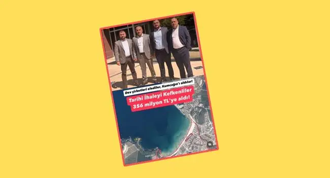 Kandıra’da tarihi ihaleyi Kandıralılar aldı! Dudak uçuklatan teklif!