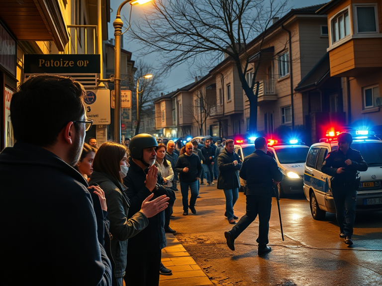 Taciz iddiası ilçeyi karıştırdı, silahlar patladı!