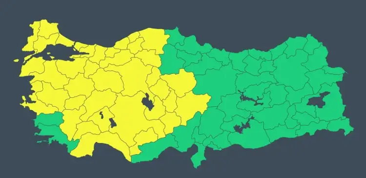 Kocaeli ile 38 şehir için uyarıyı yaptılar! Ciddiye alın…