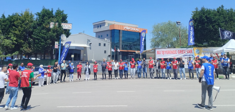 Portakal Porvil’de gerilim var: İşveren grevi böyle kırmaya çalışıyor!