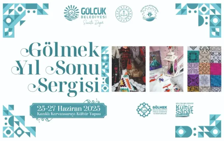 GÖLMEK Yıl Sonu Sergisi Gölcük’te Sanatseverlerle Buluşacak