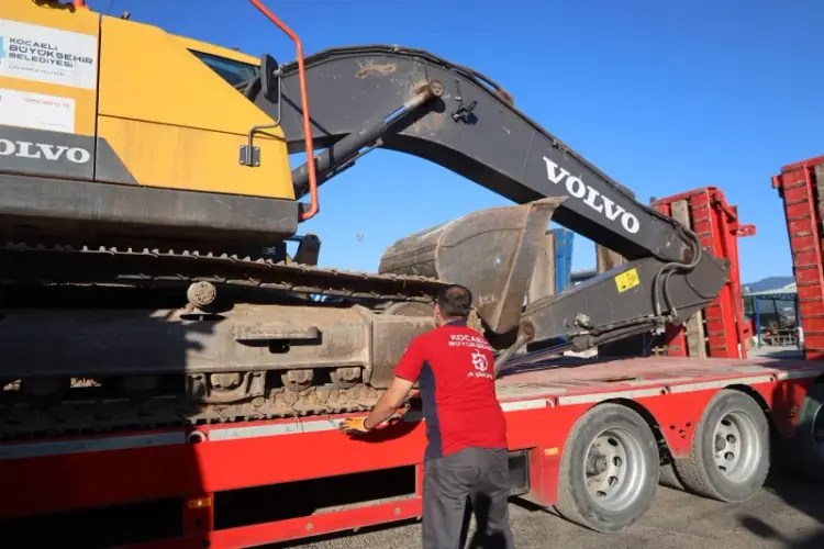 Kocaeli Büyükşehir A Takımı, Sakarya’daki Orman Yangınına Destek Verdi