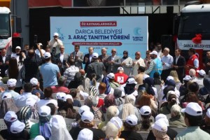 Darıca Belediyesi’ne yepyeni araçlar