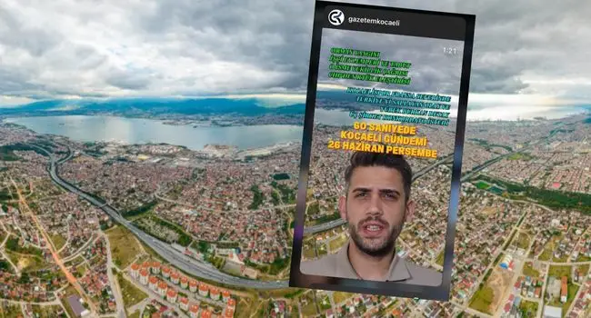 Furkan Çalışkan ile 60 Saniyede Kocaeli Gündemi 26 Haziran Perşembe