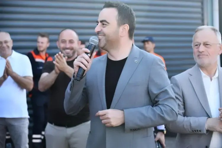 Başkan M. Yasin Özlü, Kurban Bayramı Öncesi Personeliyle Bayramlaştı