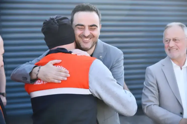 Başkan M. Yasin Özlü, Kurban Bayramı Öncesi Personeliyle Bayramlaştı