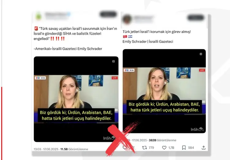 İsrailliler kafayı yedi. Algıya bak algıya! Türk jetleri İsrail’i koruyormuş