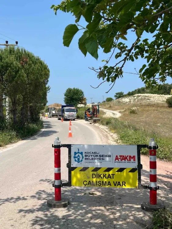 Kocaeli’de Kırsal Yollar Estetik ve Güvenlik İçin Temizleniyor