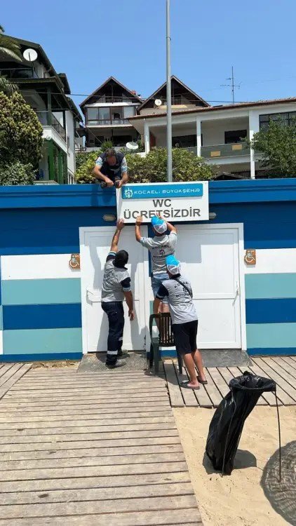 Kocaeli’nin Mavi Bayraklı Plajları Yeni Sezona Hazır