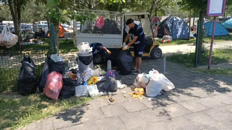 Kocaeli’nin Mavi Bayraklı Sahillerinde Bayram Boyunca Aralıksız Temizlik
