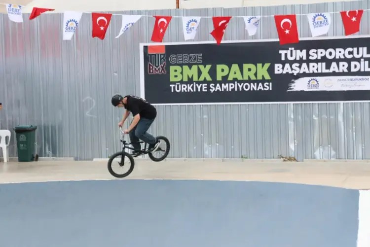 BMX Park Türkiye Şampiyonası’na İlk Kez Gebze Ev Sahipliği Yaptı