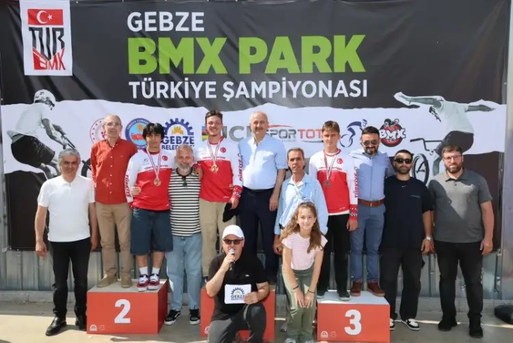 BMX Park Türkiye Şampiyonası’na İlk Kez Gebze Ev Sahipliği Yaptı