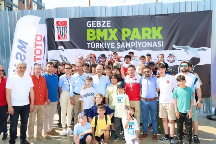 BMX Park Türkiye Şampiyonası’na İlk Kez Gebze Ev Sahipliği Yaptı
