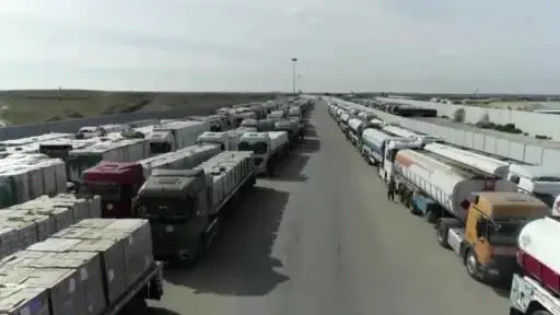 Türkiye’den Gazze’ye 101 bin ton malzeme girdi!