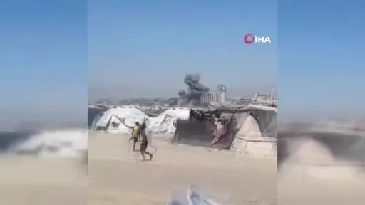 Vahşi İsrail plaja saldırdı! Namussuzlukta sınırları yok
