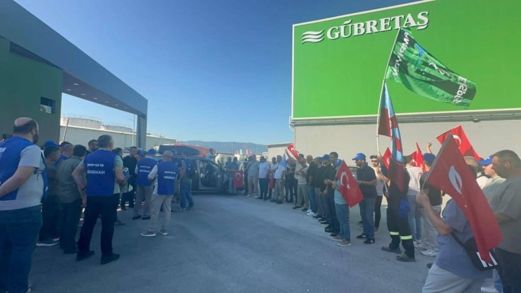 Gübretaş işçisi illa greve çıksın, krizler yaşansın mı isteniyor?