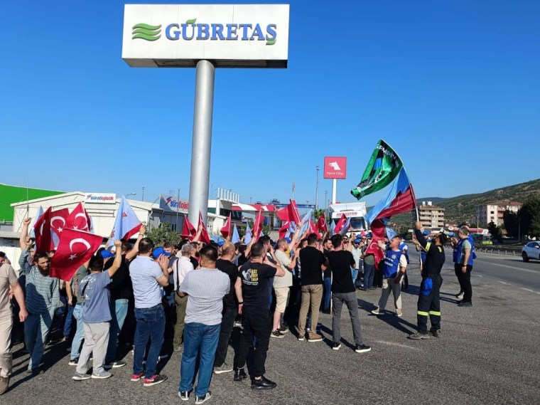 Gübretaş işçisi illa greve çıksın, krizler yaşansın mı isteniyor?