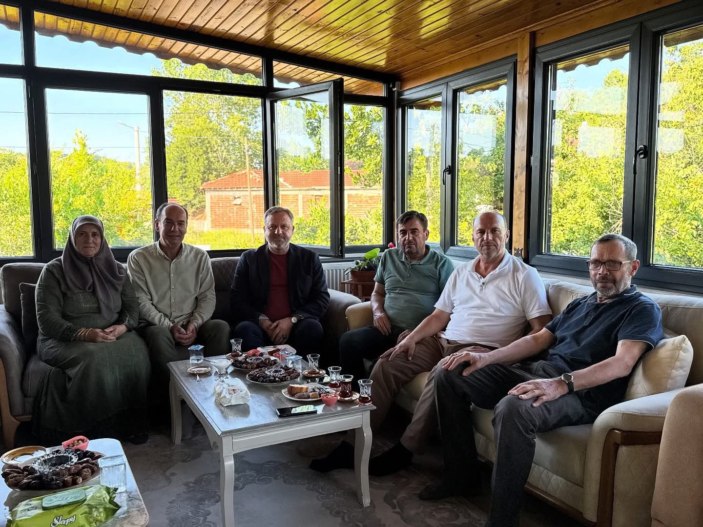 Başkan Dokuzlar’dan Hacdan Dönenlere Ziyaret