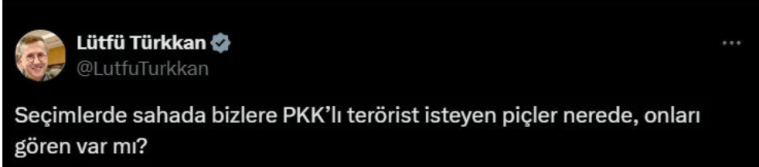 Abdülkadir Özdemir’den Lütfü Türkkan’a ağır cevap: Asıl p.ç sensin Lütfü!