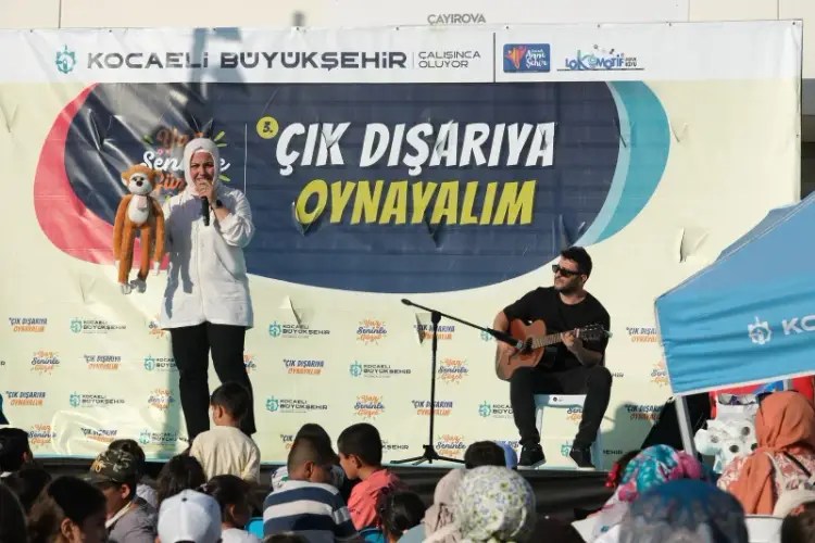 Geleneksel Sokak Oyunları Çayırova ve Dilovası Millet Bahçelerinde Hayat Buldu