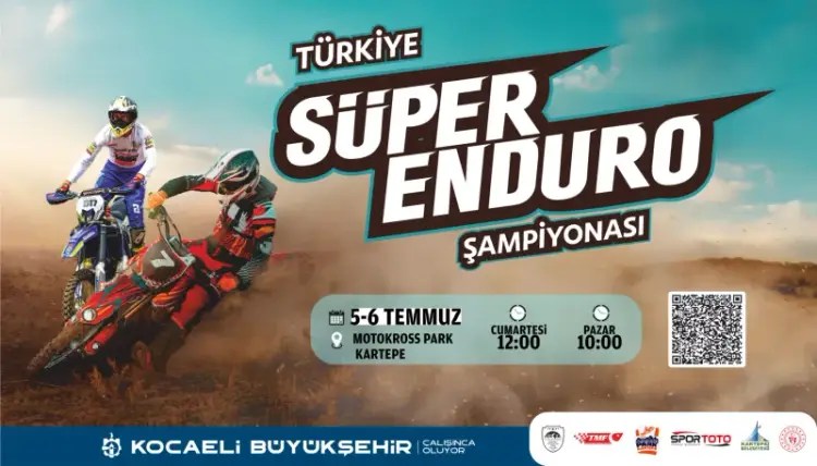 Kartepe’de Türkiye Süper Enduro Şampiyonası Heyecanı Başlıyor