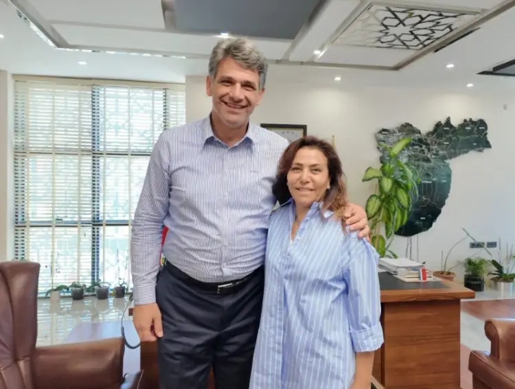 MasterChef Yarışmacısı Ayten Saner’den Başkan Kocaman’a Anlamlı Ziyaret