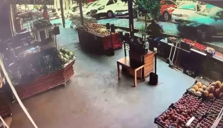 Saniye saniye kaydedildi! Ölümden böyle kurtuldu