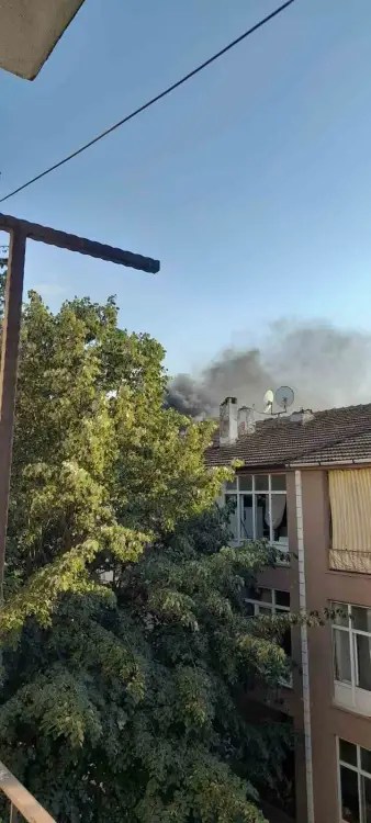 Kocaeli’de Çocuk Parkında Korkutan Yangın