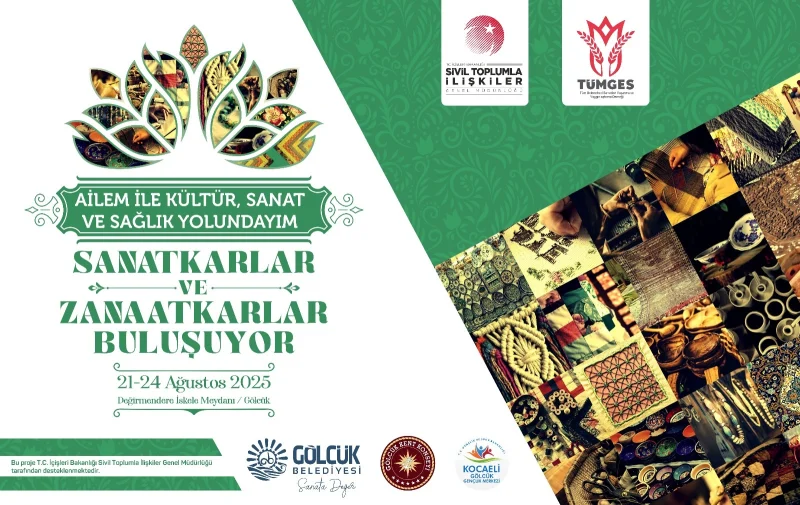 Sanat ve Zanaat Değirmendere’de Hayat Buluyor: Gölcük’te Büyüleyici Etkinlik