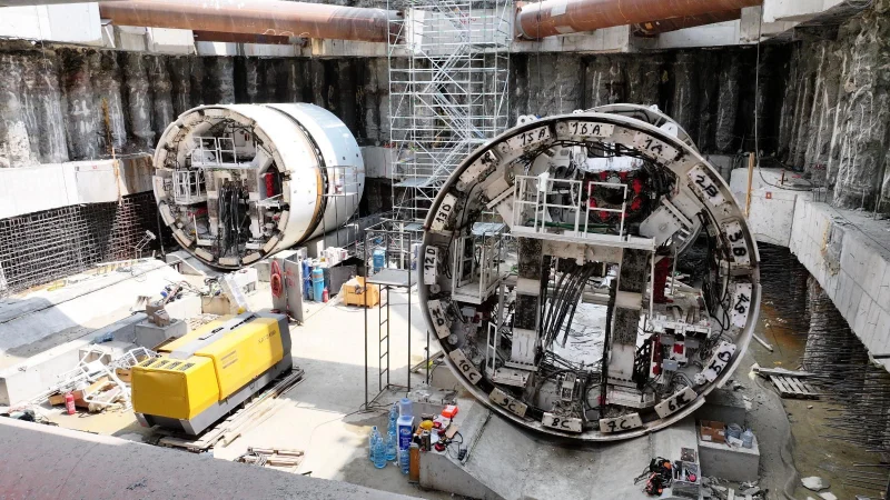Körfezray Metrosu’nda Dev Köstebekler Sessizce İlerliyor