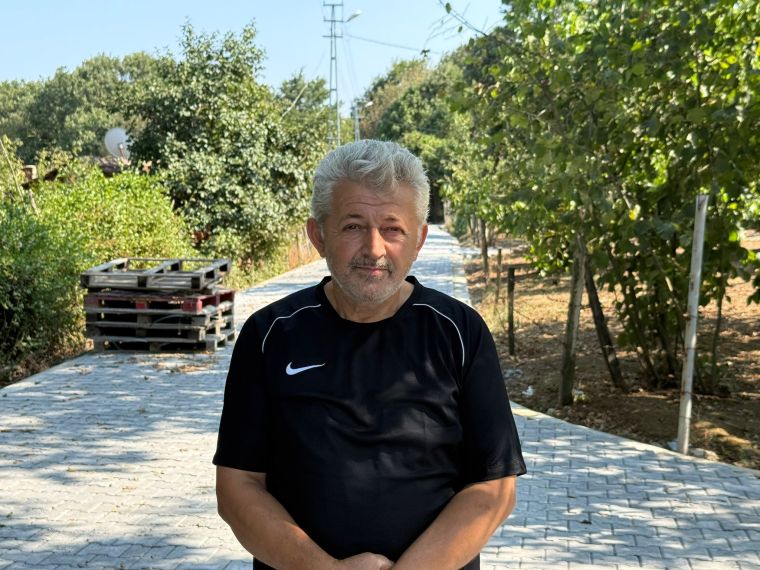 İzmit Belediyesi’nden Hasancıklar Mahallesi’nde engelli kız için anlamlı yol yenileme