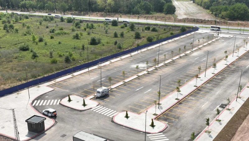 Ve hazır! Karavan Park tamamlandı! Tatilciler buraya gelecek