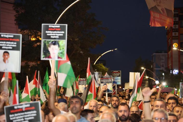 Gebze’de herkes tek yürek: Gündem Gazze!
