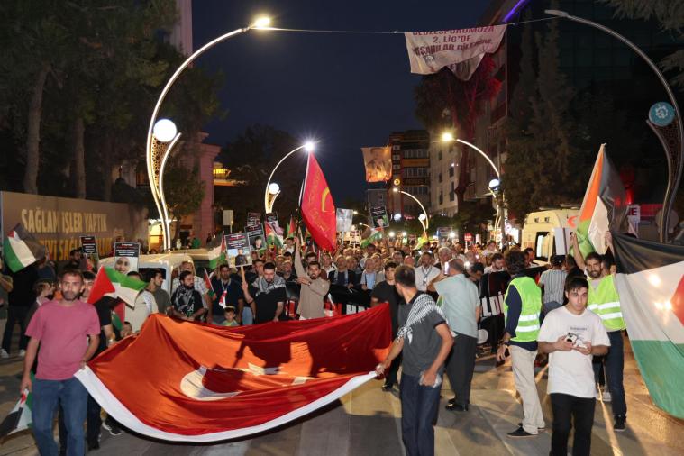 Gebze’de herkes tek yürek: Gündem Gazze!