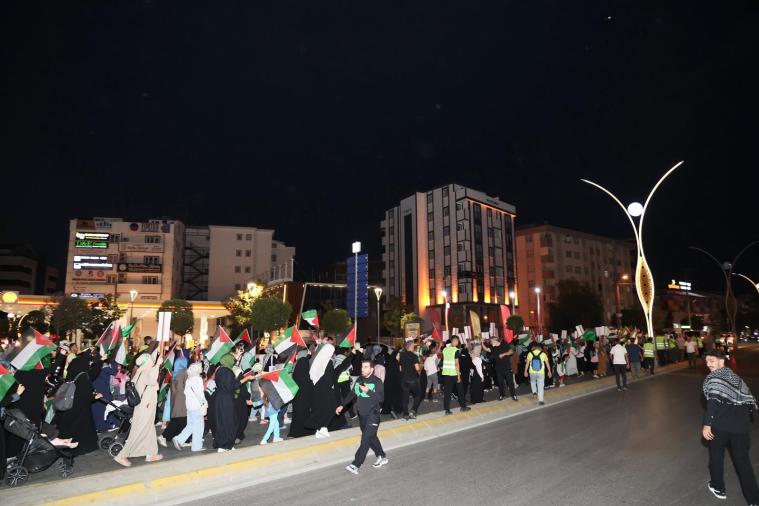 Gebze’de herkes tek yürek: Gündem Gazze!
