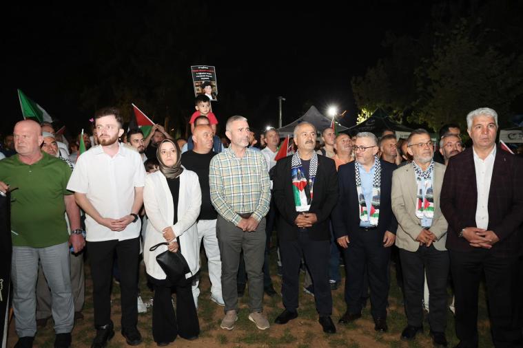 Gebze’de herkes tek yürek: Gündem Gazze!