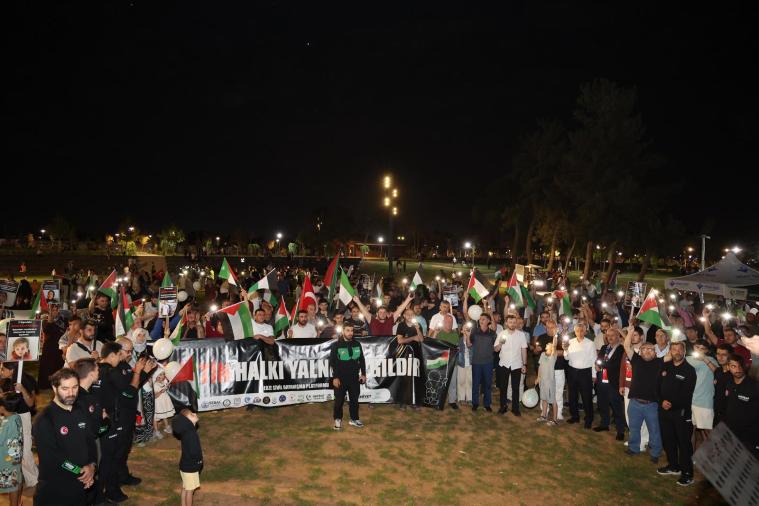 Gebze’de herkes tek yürek: Gündem Gazze!