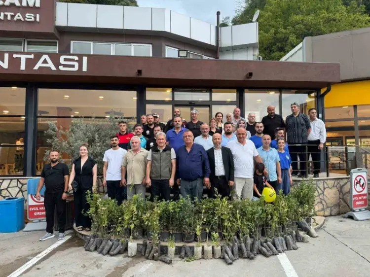Geyve’de Yanan Ormanlar İçin Kocaeli’den Fidan Dayanışması