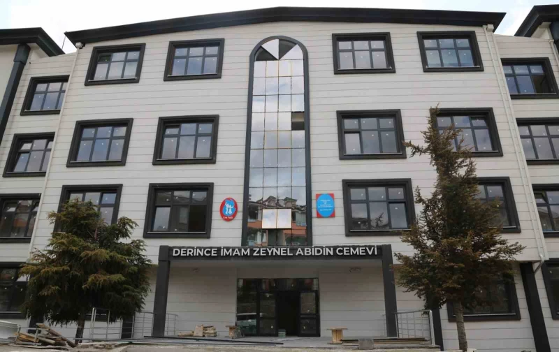 İmam Zeynel Abidin Cemevi’nde İnşaat Sona Yaklaştı