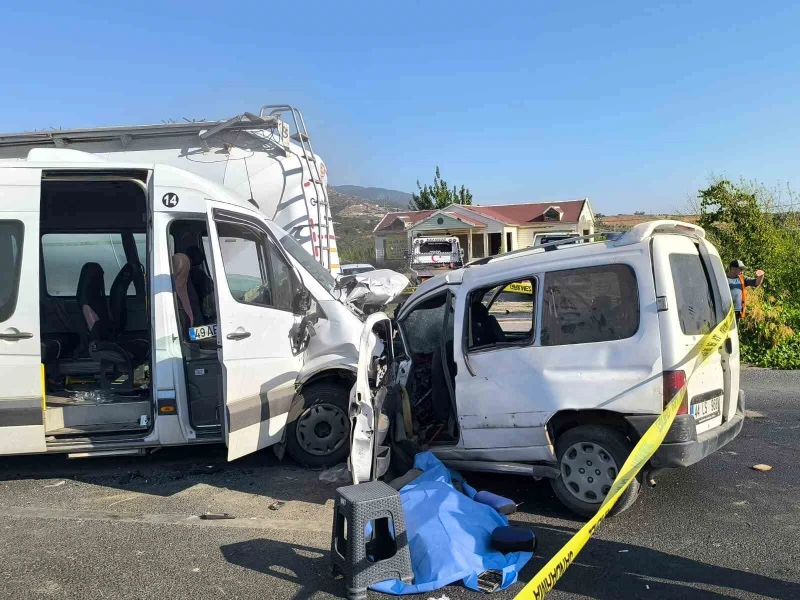 İzmir Kemalpaşa’da Korkunç Kaza: Bir Kişi Hayatını Kaybetti, On Üç Yaralı