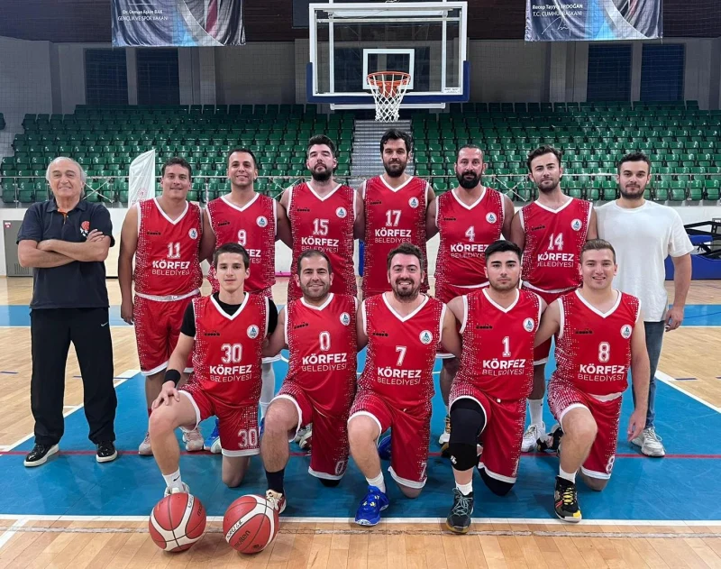 Körfez GB Büyük Erkekler Basketbol Takımı Parkelere Hızlı Başladı