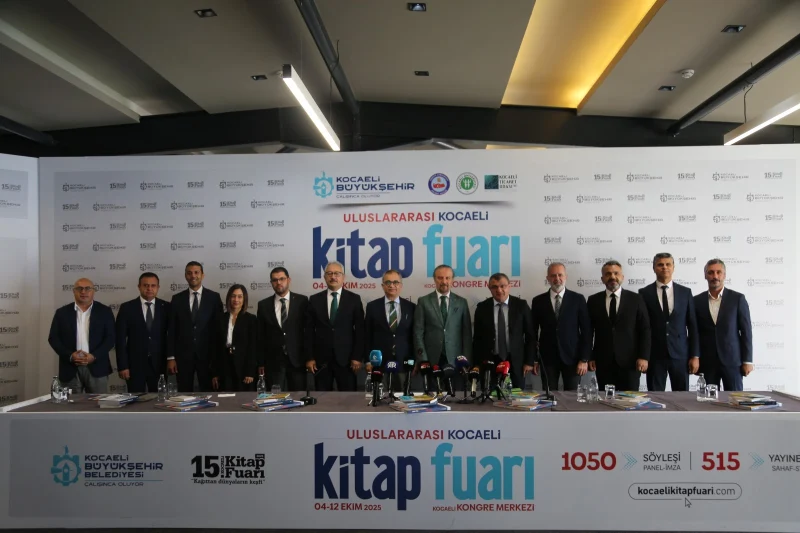 Kocaeli’de 15. Kitap Fuarı Başlıyor: Anadolu Birliği Temasıyla Edebiyat Şöleni