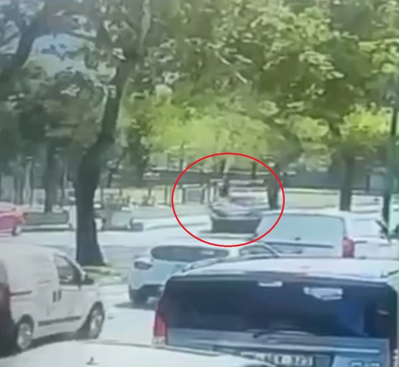 Korkunç kaza kameralar tarafından saniye saniye kaydedildi