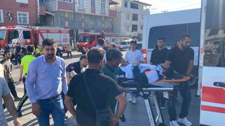 İş makinası kontrolden çıktı! Korku dolu dakikalar