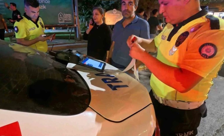 Sürücüye ceza, polise rica, gazeteciye küfür