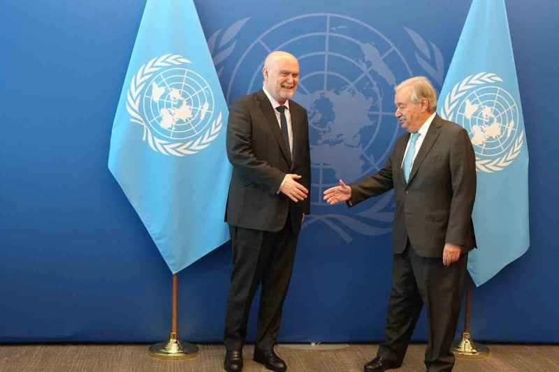 Guterres, Sinirlioğlu’nu New York’ta “Evine Hoş Geldin” Sözleriyle Karşıladı